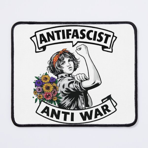 Item preview, Anti War, Always Antifascist Anti War designed and sold by clintang.