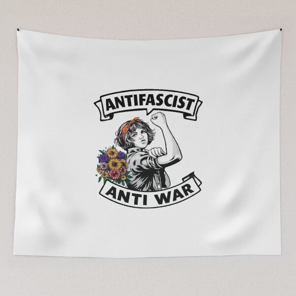 Item preview, Anti War, Always Antifascist Anti War designed and sold by clintang.
