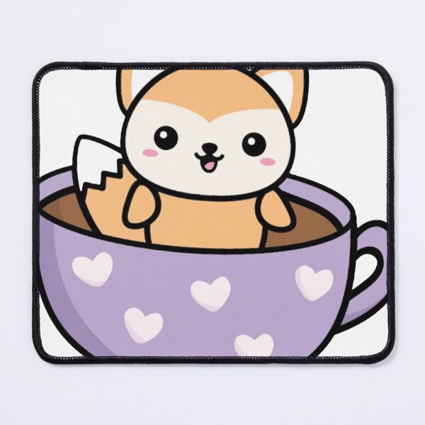 Item preview, Kawaii animal , tails in cup designed and sold by BestDesignsYoungh.