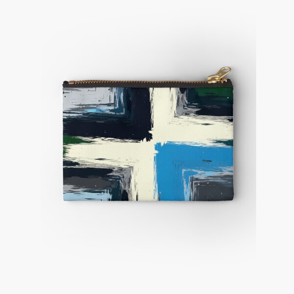 Item preview, Abstract Painted Cross – Modern Christian Art designed and sold by ShopNeat.
