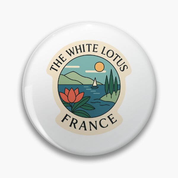 Item preview,  The White Lotus France Riviera Scene with Sunset Coastline designed and sold by Aryabek.