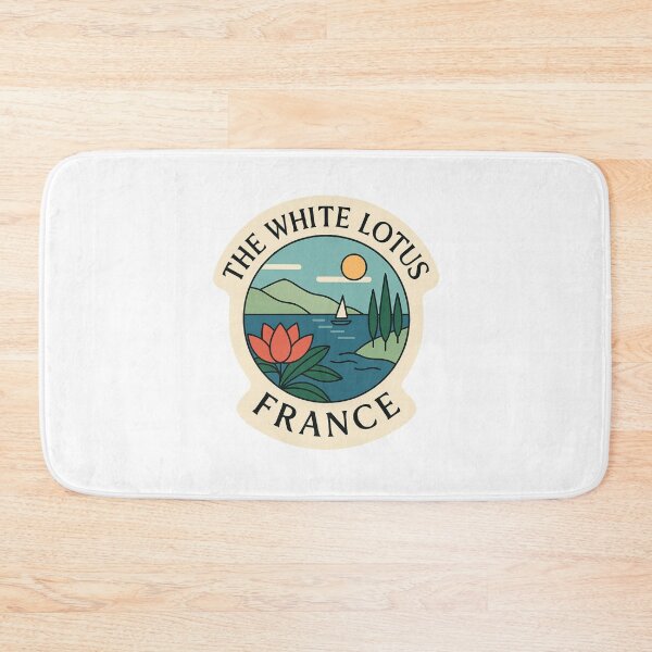 Item preview,  The White Lotus France Riviera Scene with Sunset Coastline designed and sold by Aryabek.
