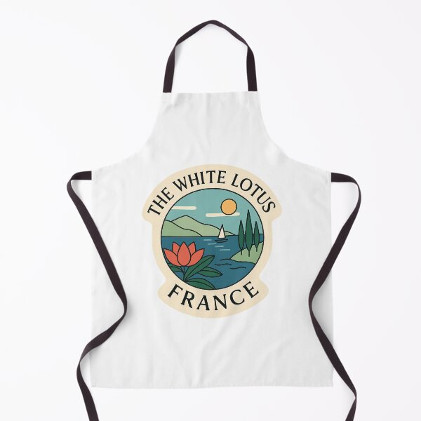 Item preview,  The White Lotus France Riviera Scene with Sunset Coastline designed and sold by Aryabek.