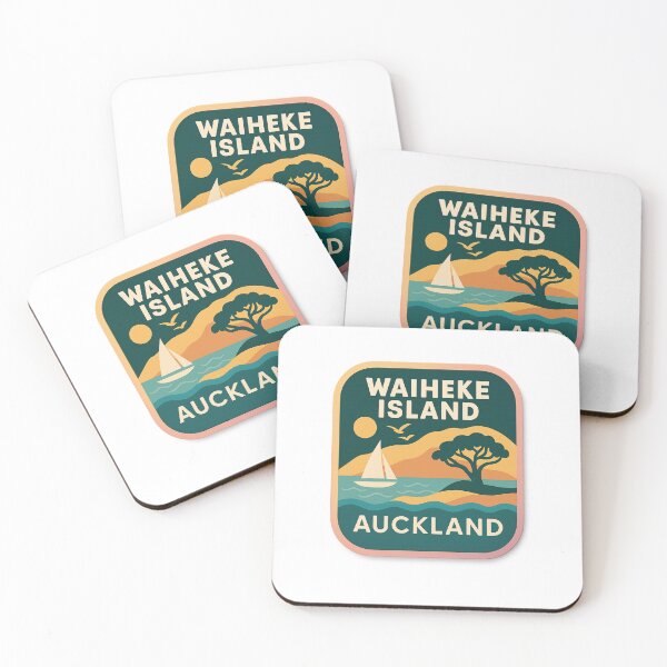 Item preview,  Waiheke Island Seaside Tree and Hills, Auckland New Zealand designed and sold by Aryabek.