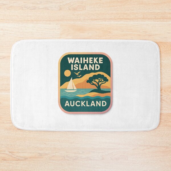 Item preview,  Waiheke Island Seaside Tree and Hills, Auckland New Zealand designed and sold by Aryabek.