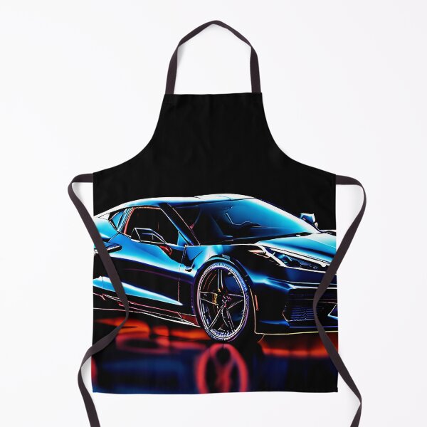 Item preview, C8 in the dark designed and sold by Peter Kraaibeek | Generative Designs and Car Art.
