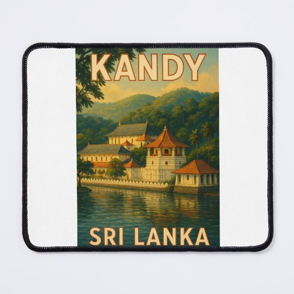 Item preview,  Temple of the Tooth Relic at Kandy Lake, Sri Lanka designed and sold by Aryabek.