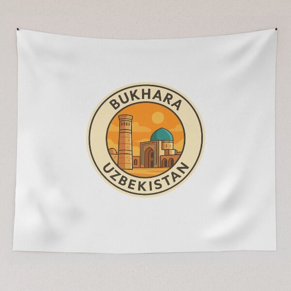 Item preview,  Bukhara Historic Mosque and Minaret, Uzbekistan designed and sold by Aryabek.