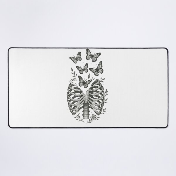 Item preview, Butterflies Emerging from Ribcage designed and sold by Retrics Studio.