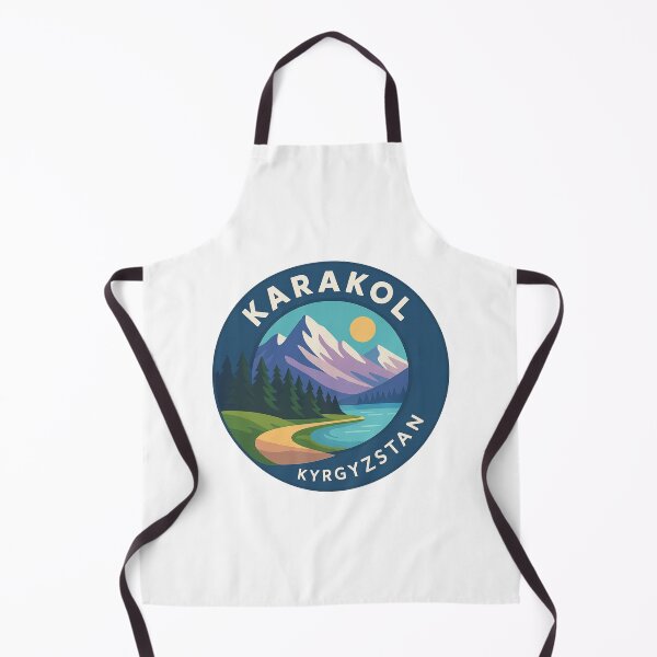 Item preview, Karakol Kyrgyzstan with Forest Trail and Sunset Peaks designed and sold by Aryabek.