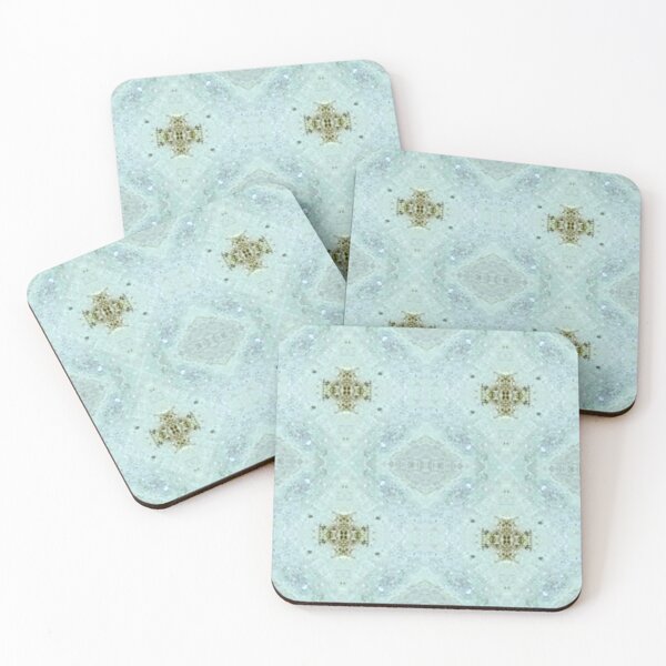 Item preview, Azulejo de diamante brillante verde azulado suave afd1d3 designed and sold by Art in My Loft.