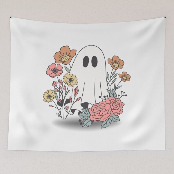 Item preview, Ghost in Bloom designed and sold by Stick To Me Studio.