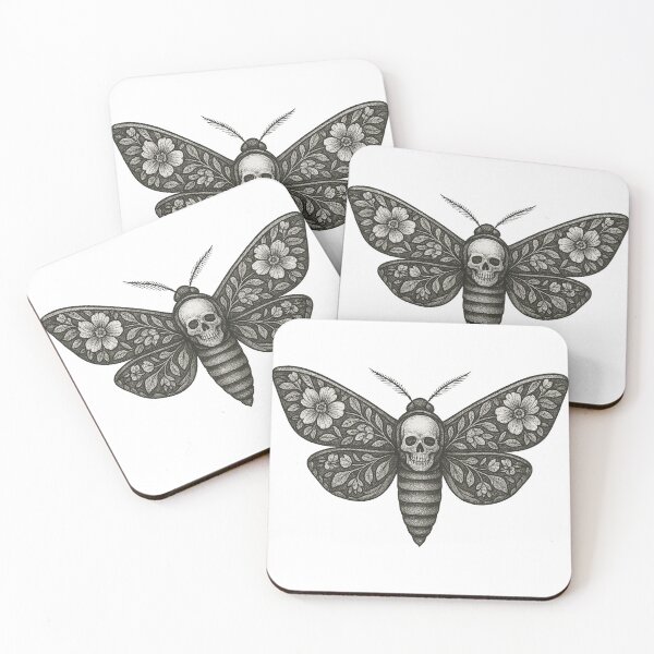 Item preview, Death’s-Head Hawk Moth designed and sold by Retrics Studio.