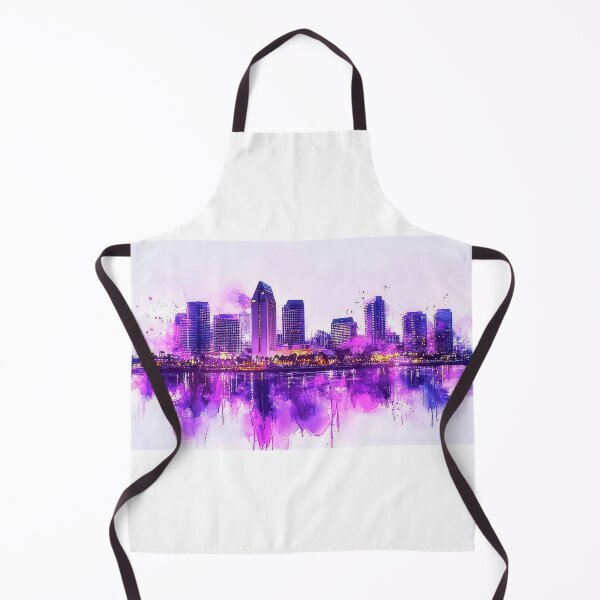 Item preview, San Diego Skyline With The USS Midway Tommy McDaniel designed and sold by Sanrety.