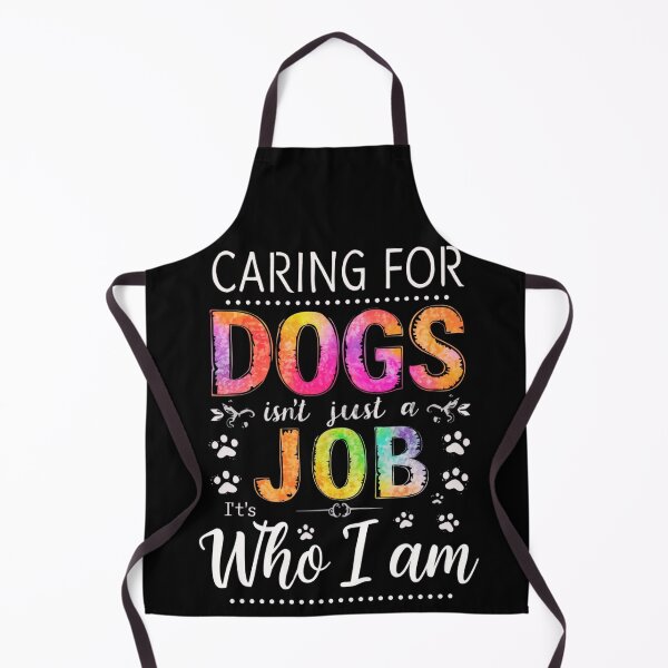 Item preview, Caring for Dogs Isn’t Just a Job, It’s Who I Am – Dog Caregiver Quote designed and sold by SnarkyTextStudiO.