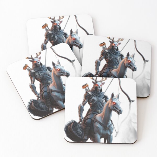 Item preview, Skeletal hunter on steed. designed and sold by AJTees99.