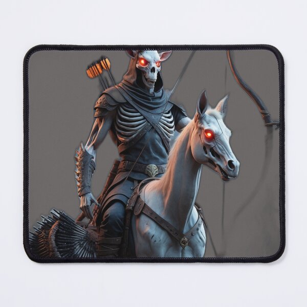 Item preview, Skeletal hunter on steed. designed and sold by AJTees99.