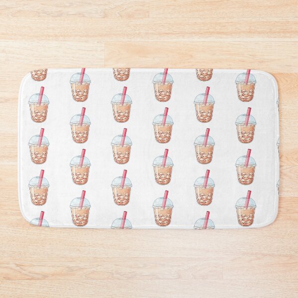 Item preview, Cute Kawaii Bubble Tea with Happy Boba Pearls designed and sold by istoriadesign.