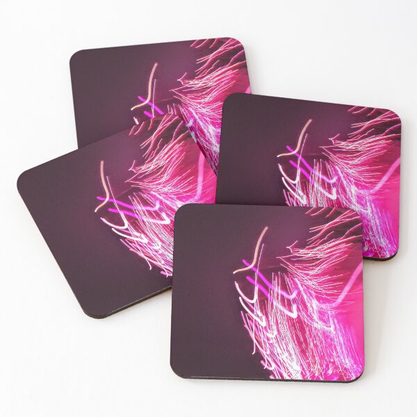 Item preview, Neon Pink Fire Fiber Abstract. designed and sold by Tina240210.