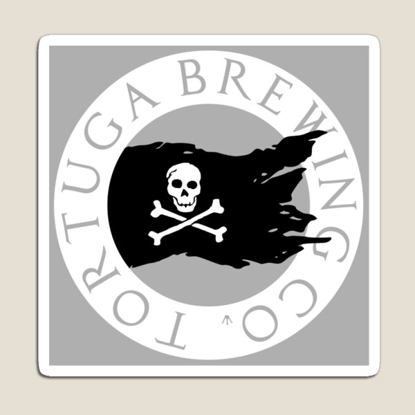 Vista previa del artículo con la obra «Tortuga Brewing Company», diseñado y vendido por FandomTrading.