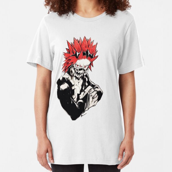 Red Riot/ Kirishima/Alboroto Rojo Slim Fit T-Shirt