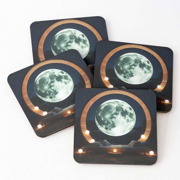 Item preview, The Night That Lets the Moon Glow 4 designed and sold by Tom-Johnson.
