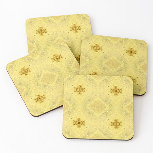 Item preview, Azulejo de diamante brillante en oro suave d9c160 designed and sold by Art in My Loft.