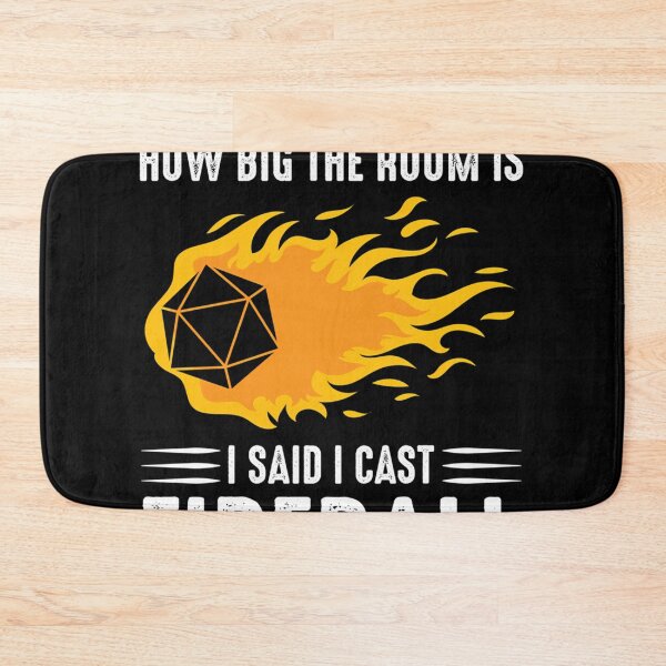 Artikelvorschau, Ich werfe Feuerball Zauberer Hexer DM Geschenk Ttrpg entworfen und verkauft von ClothesPowerPl.