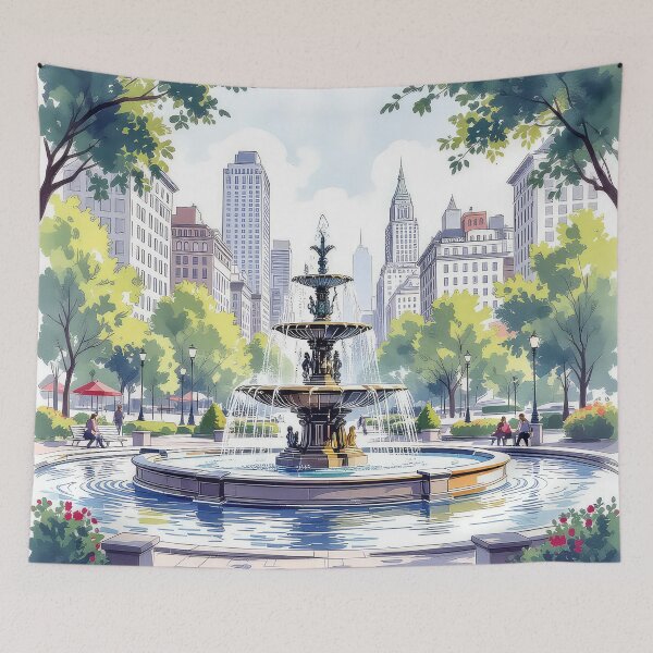 Item preview, Urban Quietude designed and sold by Leslie Montgomery Art.