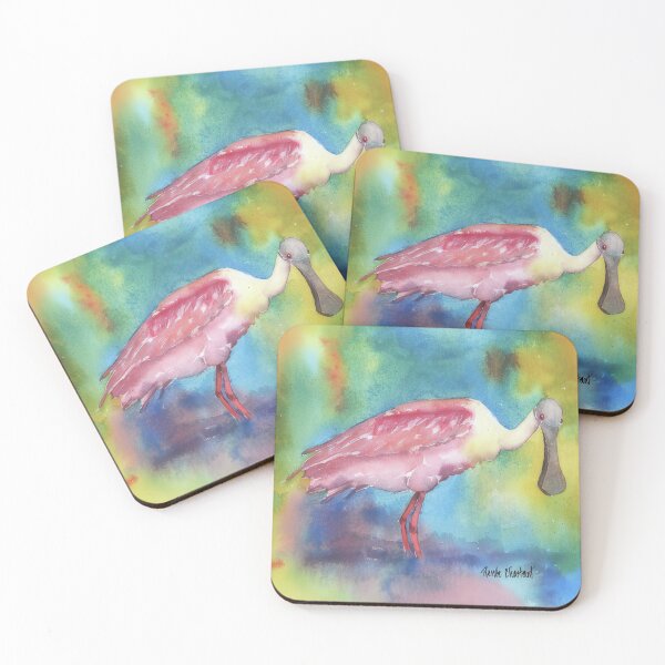 Item preview, Serendipitous Spoonbill Renee Chastant designed and sold by LOIKAMT.