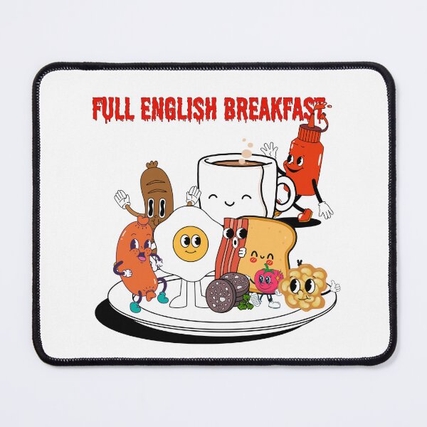 Item preview, Full English breakfast, retro design of English breakfast tea and British breakfast designed and sold by BritishDelights.