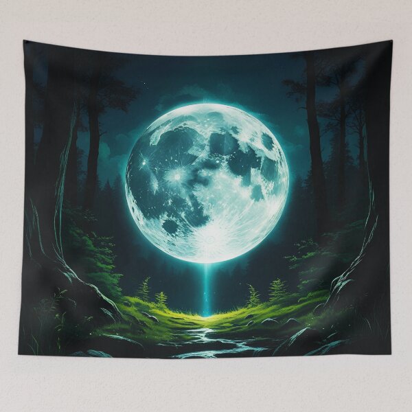 Item preview, The Night That Lets the Moon Glow 8 designed and sold by Tom-Johnson.