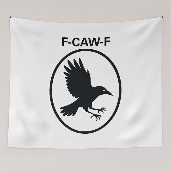 Aperçu de l'œuvre f-caw-f Corbeau créée et vendue par DesignDazzles.