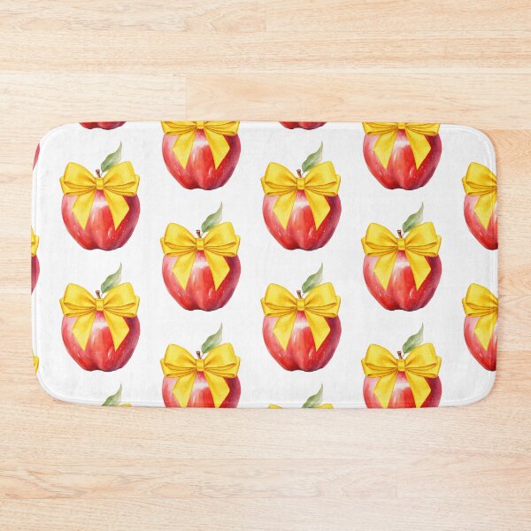 Item preview, Fall Apple Cute Yellow Coquette Bow designed and sold by gillys.
