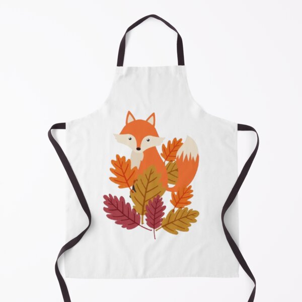 Item preview, Fox in the fall leaves designed and sold by elhamart.
