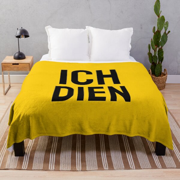 Item preview, Ich Dien black designed and sold by VRedBaller.