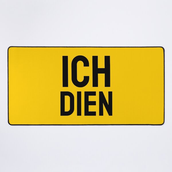 Item preview, Ich Dien black designed and sold by VRedBaller.