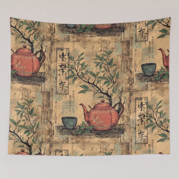 Item preview, Peaceful Japanese Tea Ceremony designed and sold by bapupa.