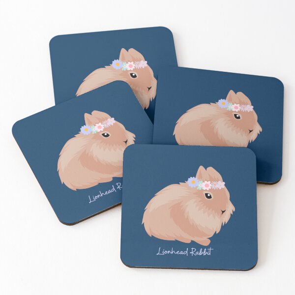 Item preview, Cute Lionhead Rabbit designed and sold by AnulaArt.