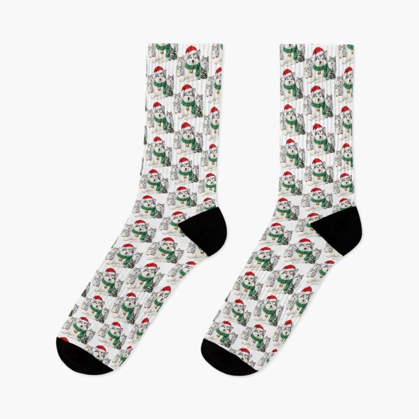 Item preview, Alaskan Malamute Merry Christmas designed and sold by forget45studio.