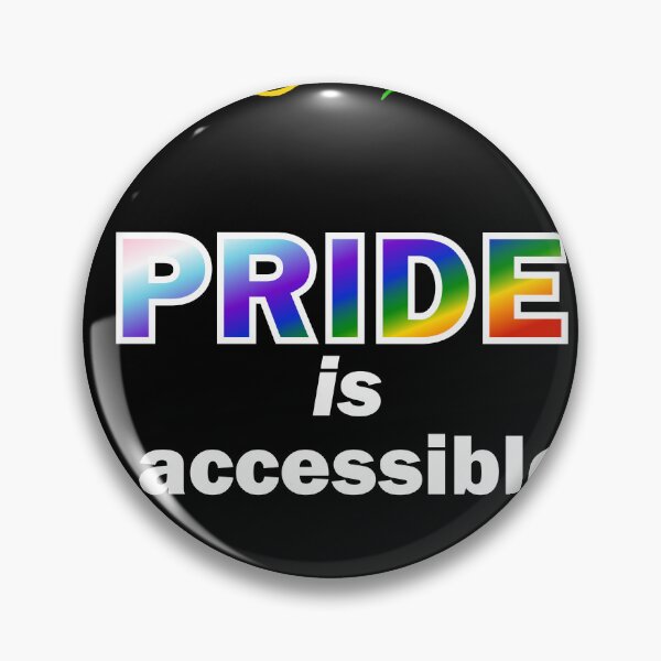 Item preview, Pride Is accessible designed and sold by Wiibidi Creative.