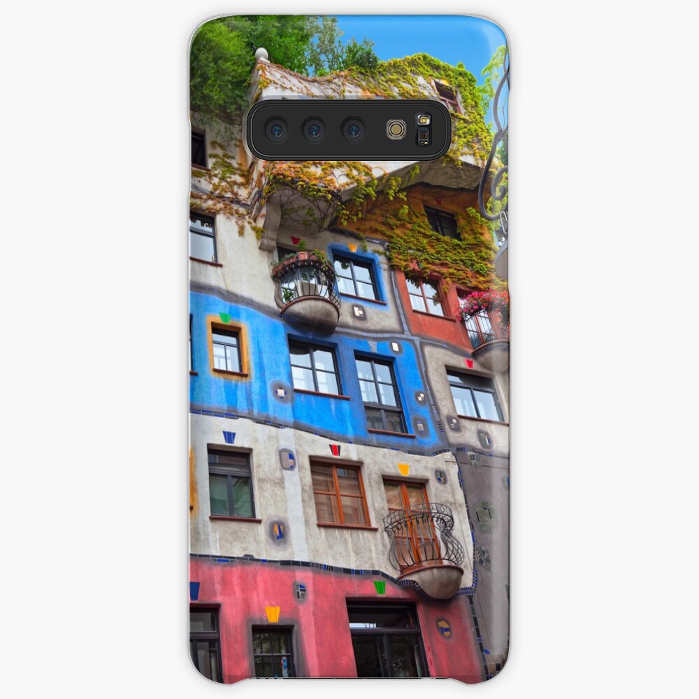 Hundertwasser House in Vienna, Austria. Case & Skin for Samsung Galaxy