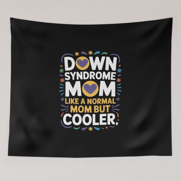 Artikelvorschau, Cool Mom's Celebration - Bewusstsein für das Down-Syndrom entworfen und verkauft von Enea Kelo.