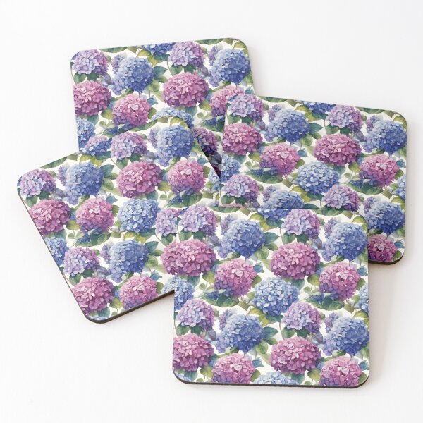 Item preview, Hydrangeas Flower 12/12 - Botanical [ 2025 - Collection ] designed and sold by elmsstudios.