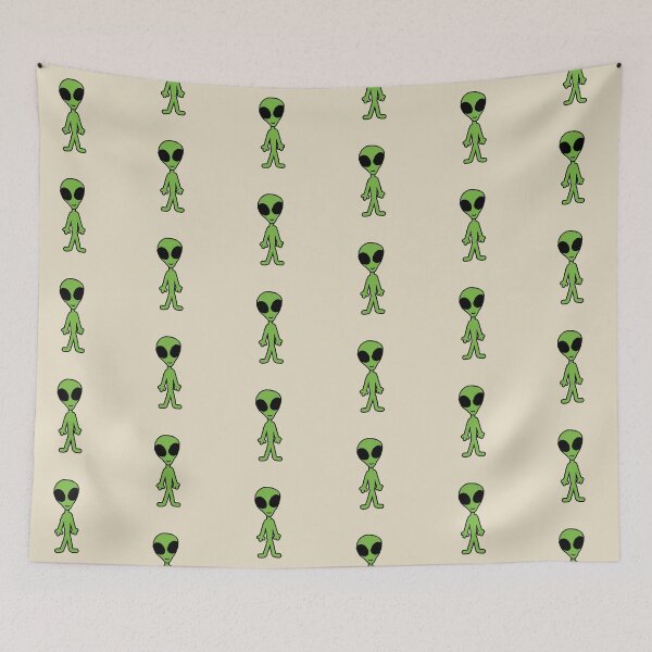 Item preview, Scifi Cute Green Alien designed and sold by ellenhenry.