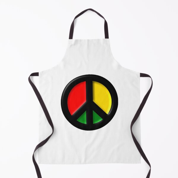 Item preview, Rasta CND Ban the Bomb Peace Symbol designed and sold by Mark-Ewbie.