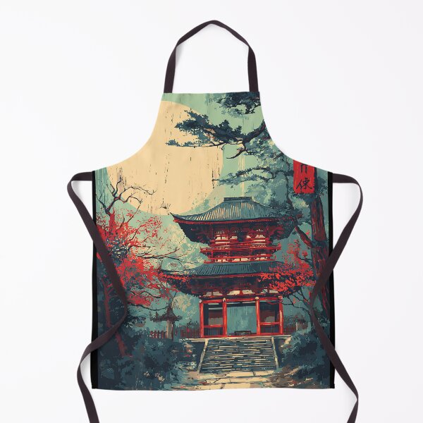 Artikelvorschau, Heiliger japanischer Tempel entworfen und verkauft von bapupa.