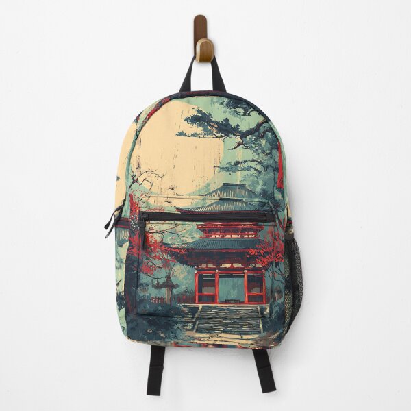 Item preview, Sacred Japanese Temple designed and sold by bapupa.