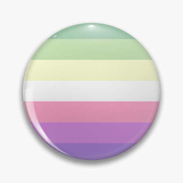 Item preview, Genderfae pride pin designed and sold by Uniiverseciity.