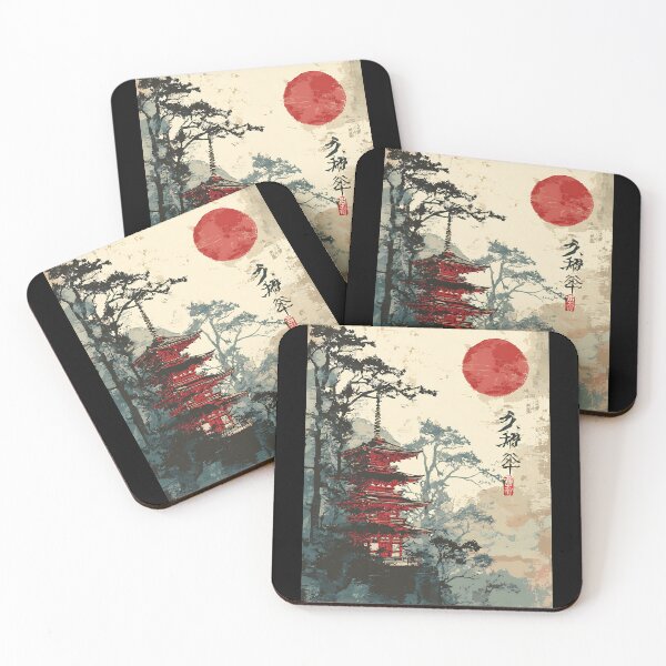 Item preview, Traditional Japanese Temple designed and sold by bapupa.